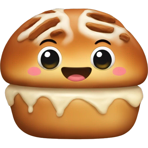 cinammon bun emoji