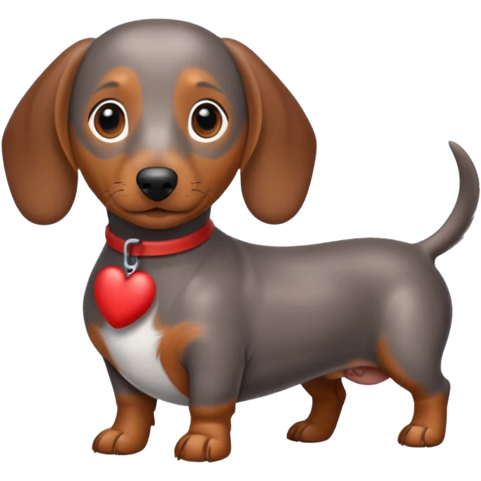 Dapple dachshund  emoji