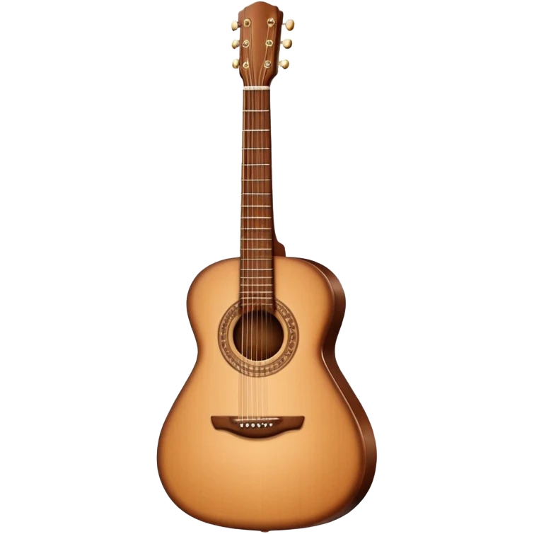 wooden guitar  emoji