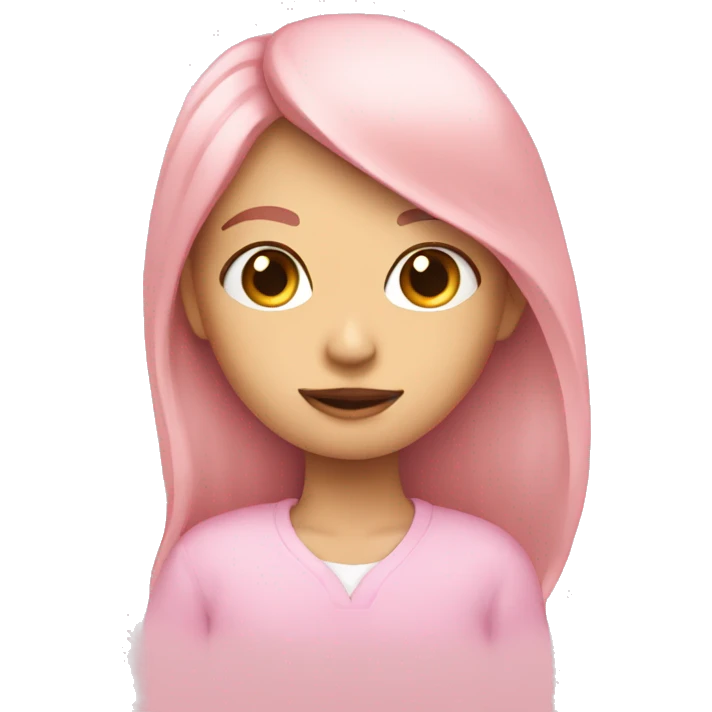 pastel pink journal emoji
