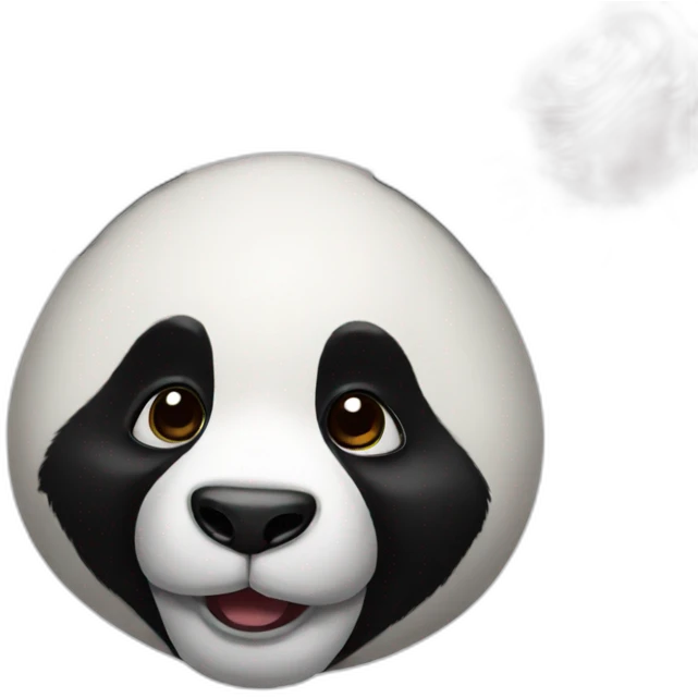 panda rose emoji