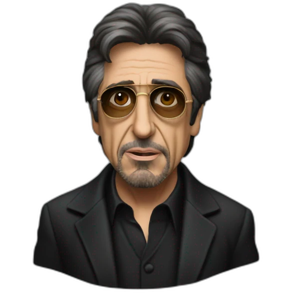 Al pacino wearing a sombreo emoji