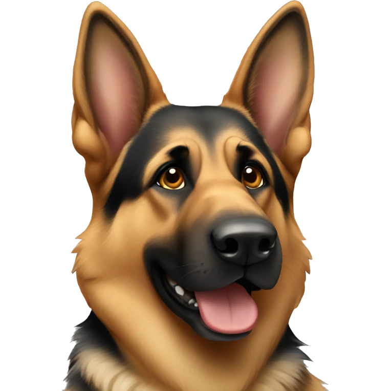 German shepherd emoji