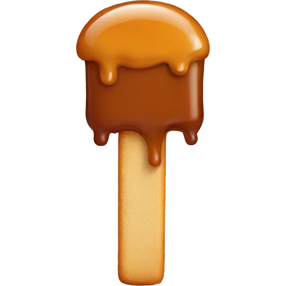 hard caramel sweet emoji