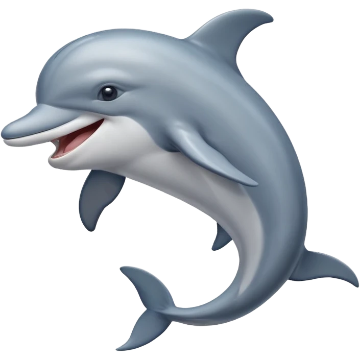 laughing dolphin emoji