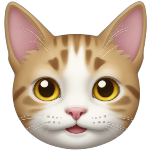 Cat qui rigole emoji