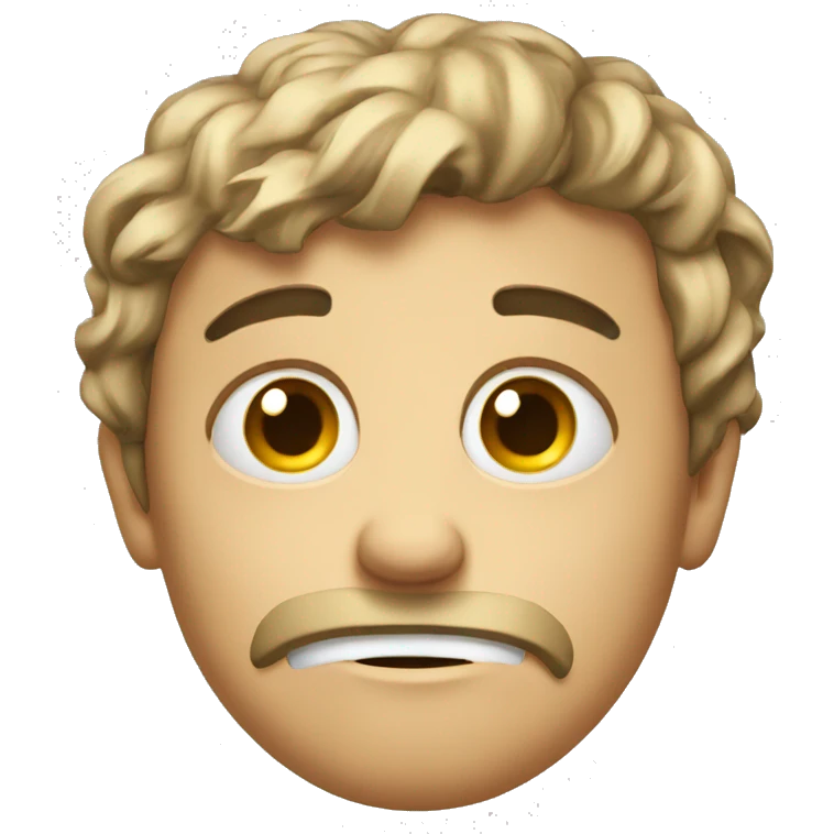 puzzled student emoji