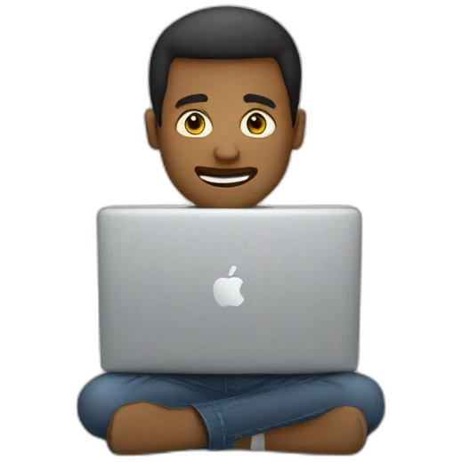 MacBook user emoji