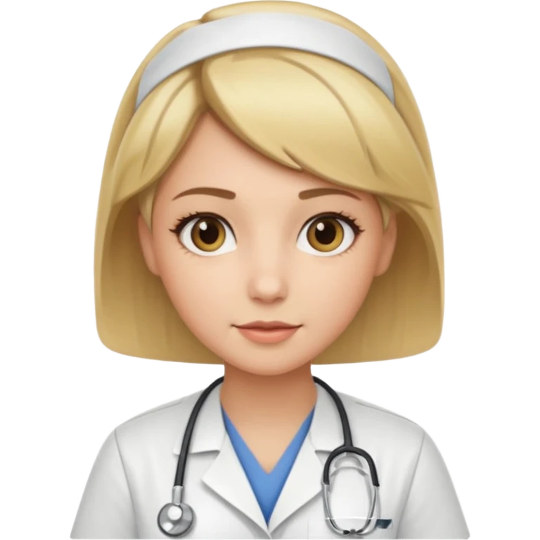 Hot nurse blonde wild short hair, Brown-blonde highlights 
 emoji