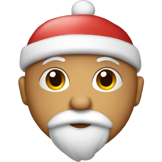 Christmas heart emoji