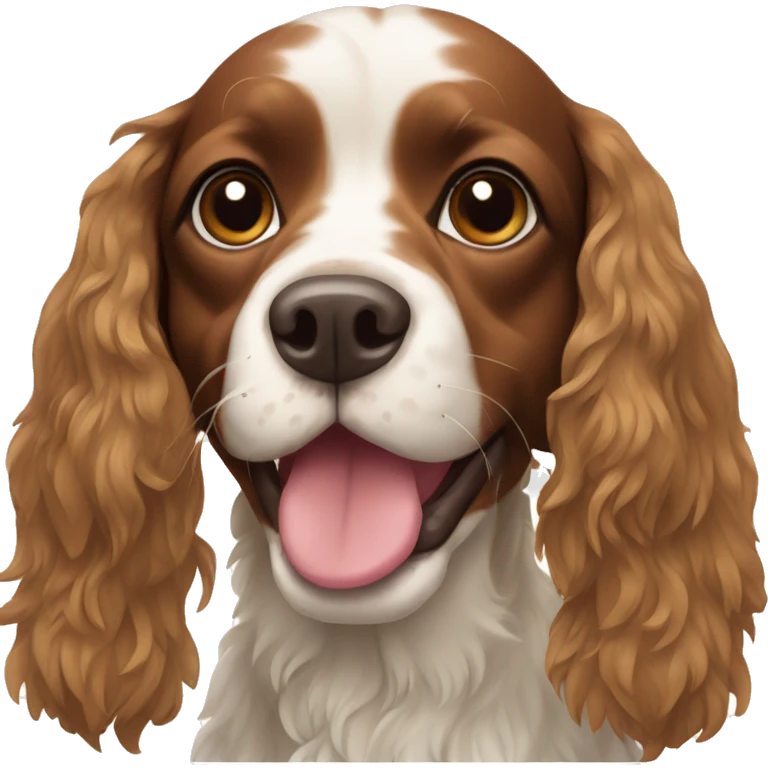 french britanny spaniel dog emoji