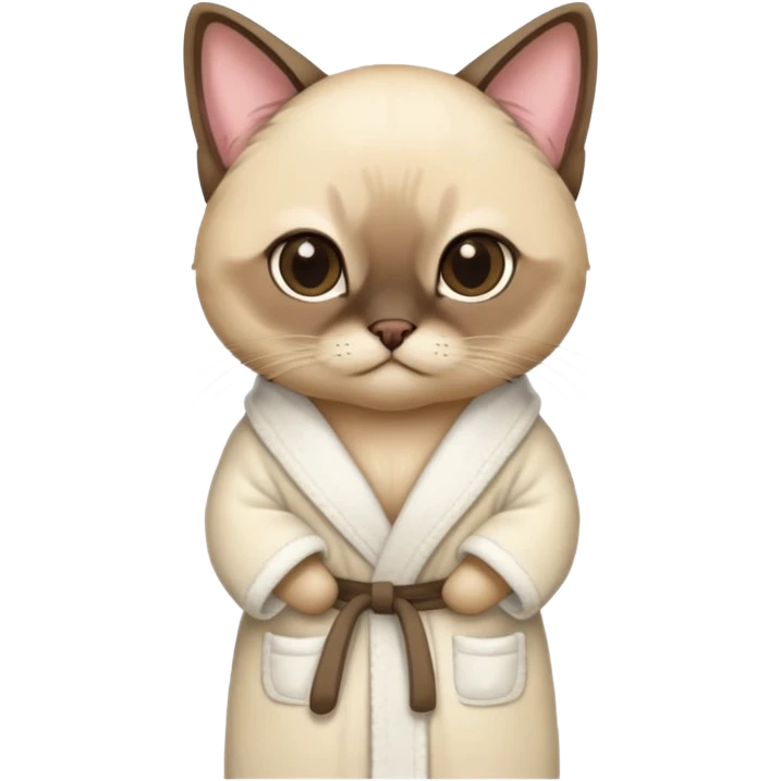 syam cat with bathrope emoji