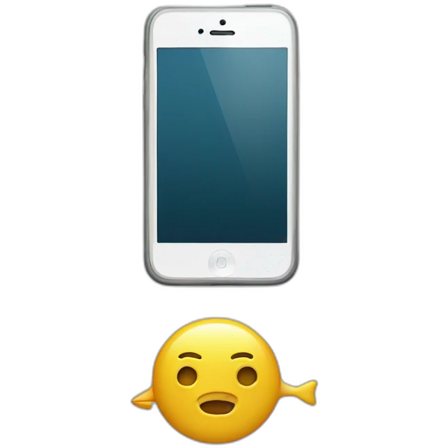 iPhone versus squale emoji