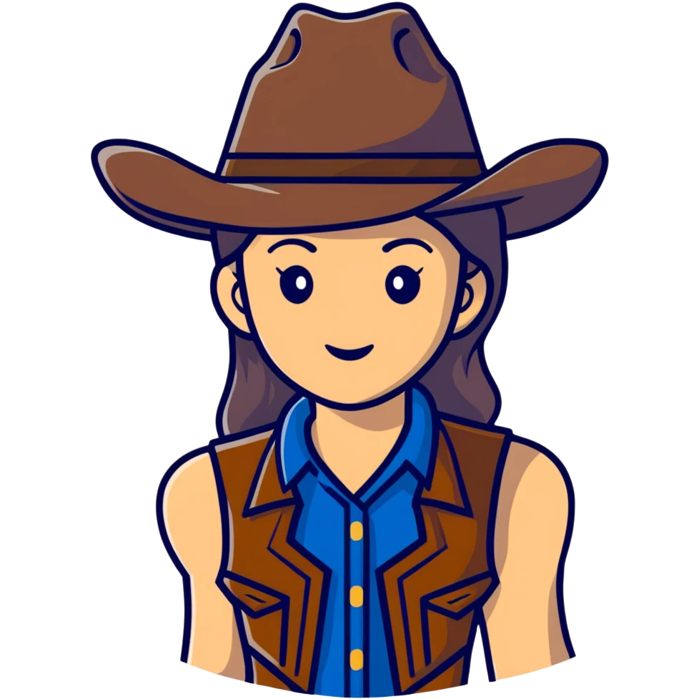 Cowgirl  emoji