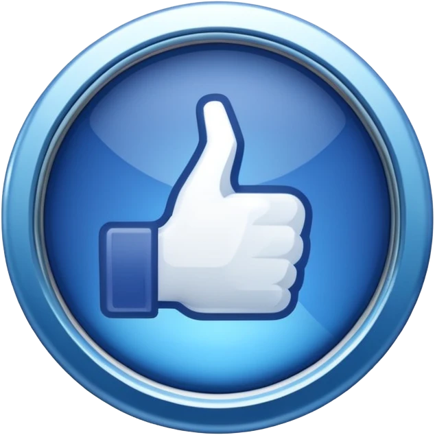 Facebook blue tick (✓) verification badge emoji