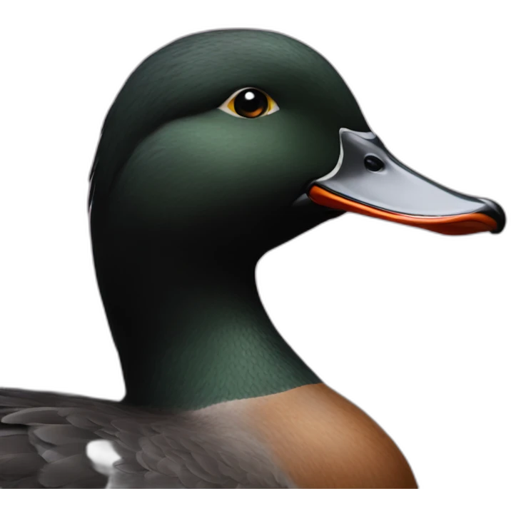 black duck emoji