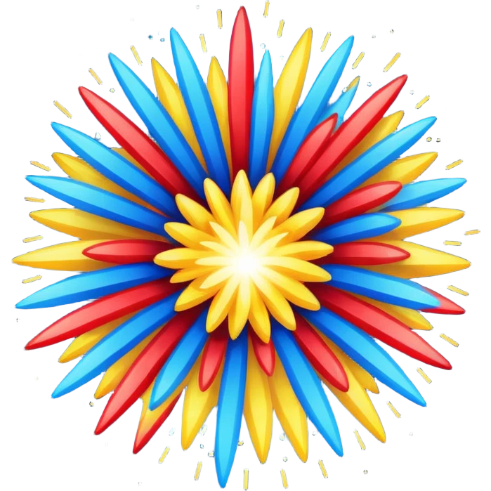 firework burst emoji