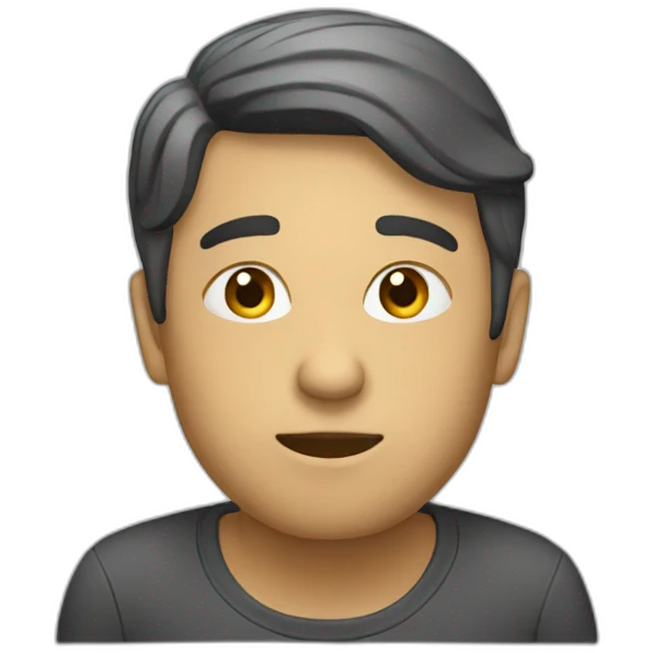 to think emoji