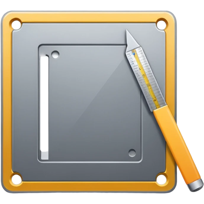 mac os icon square crop tool ruler emoji