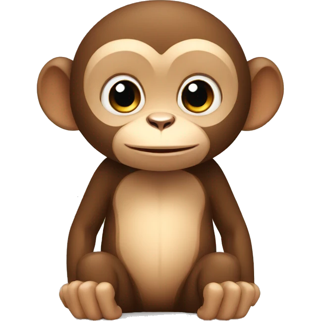Cute little monkey  emoji