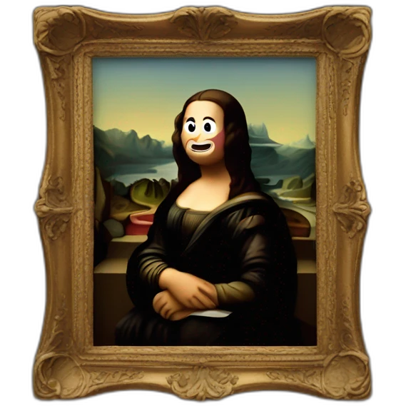 monalisa pixar emoji