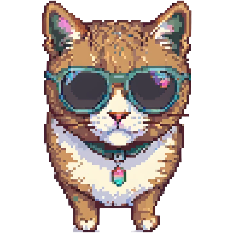 cat wearing sunglasses emoji