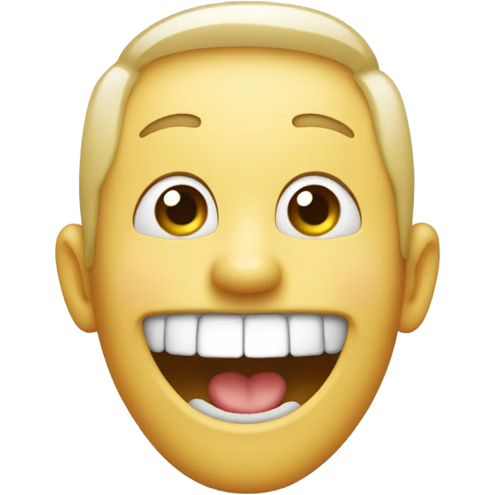 Holding in a laugh emoji