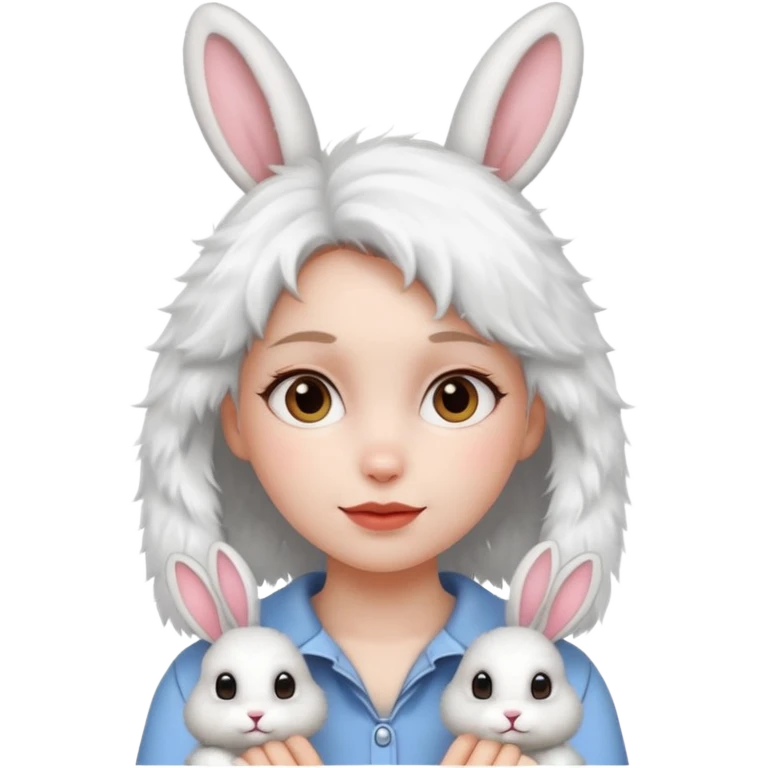 rabbit girl emoji