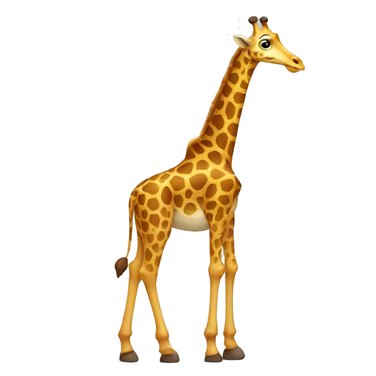 Tall girrafe emoji