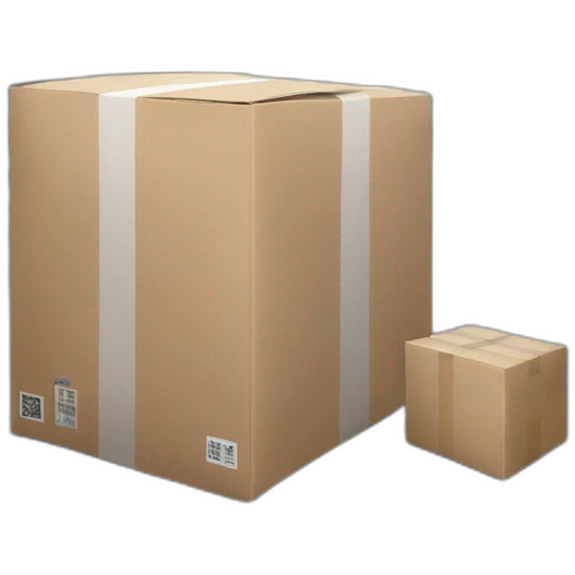 Automated machine parcel emoji