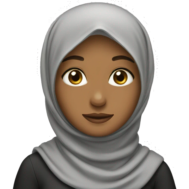 Iphone hijabic girl emoji emoji