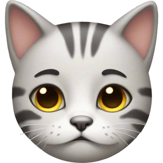 Sad little cat emoji