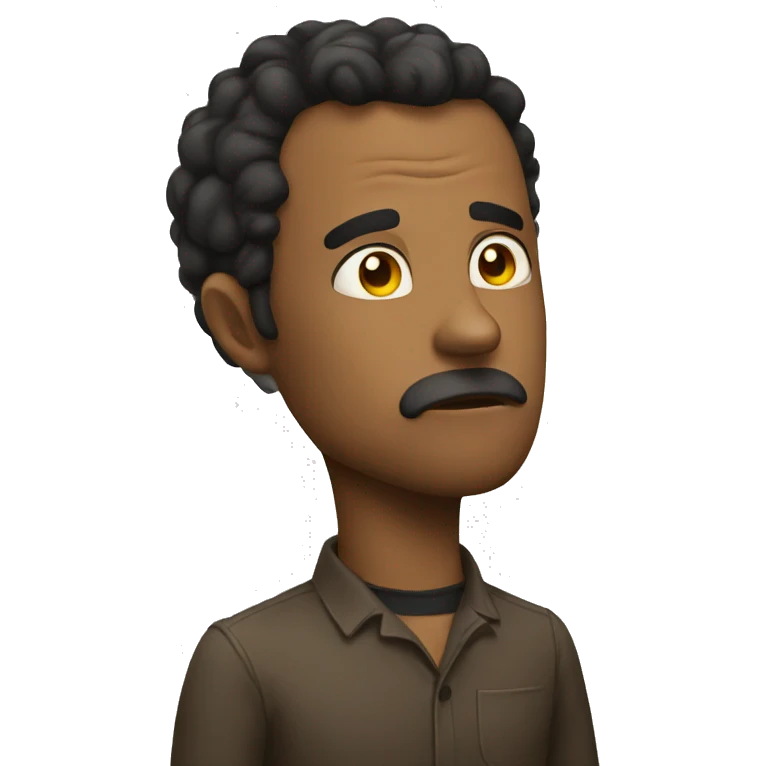 Thinking sometimes bad emoji