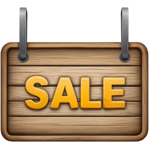 for sale sign emoji