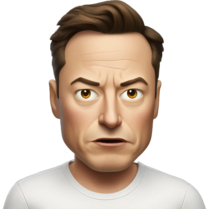 angry elon musk emoji