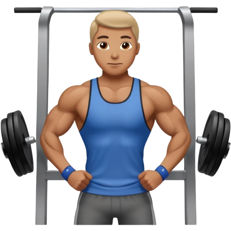 gym outside building emoji