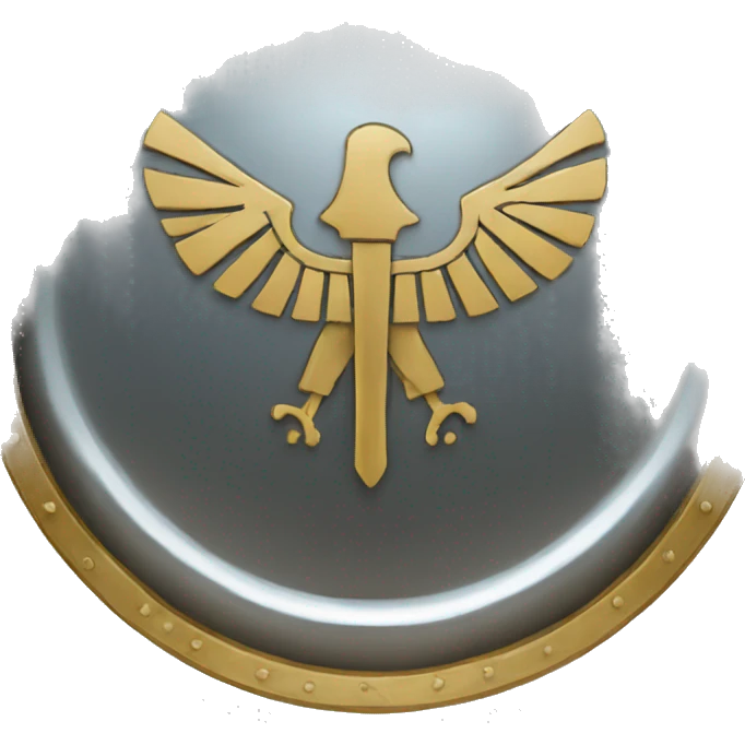 Greek shield rounbd emoji