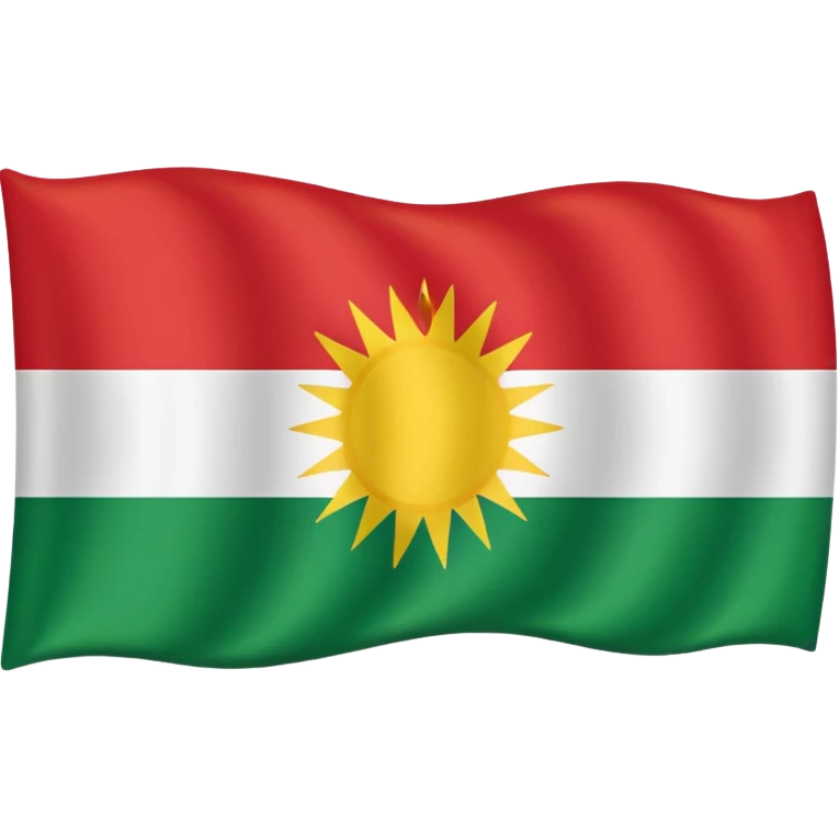 kurdistan  flag emoji