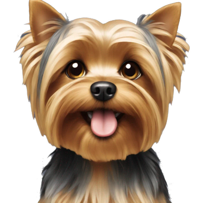 Yorkie dog emoji