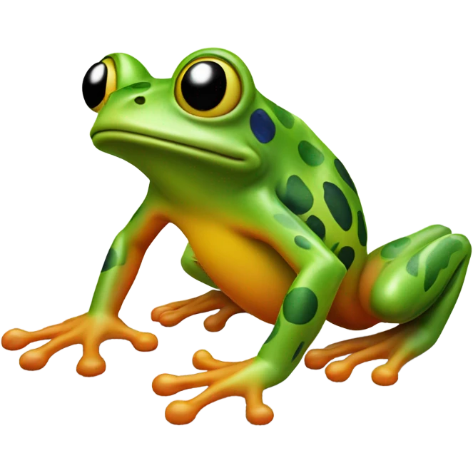 frog being freaky  emoji