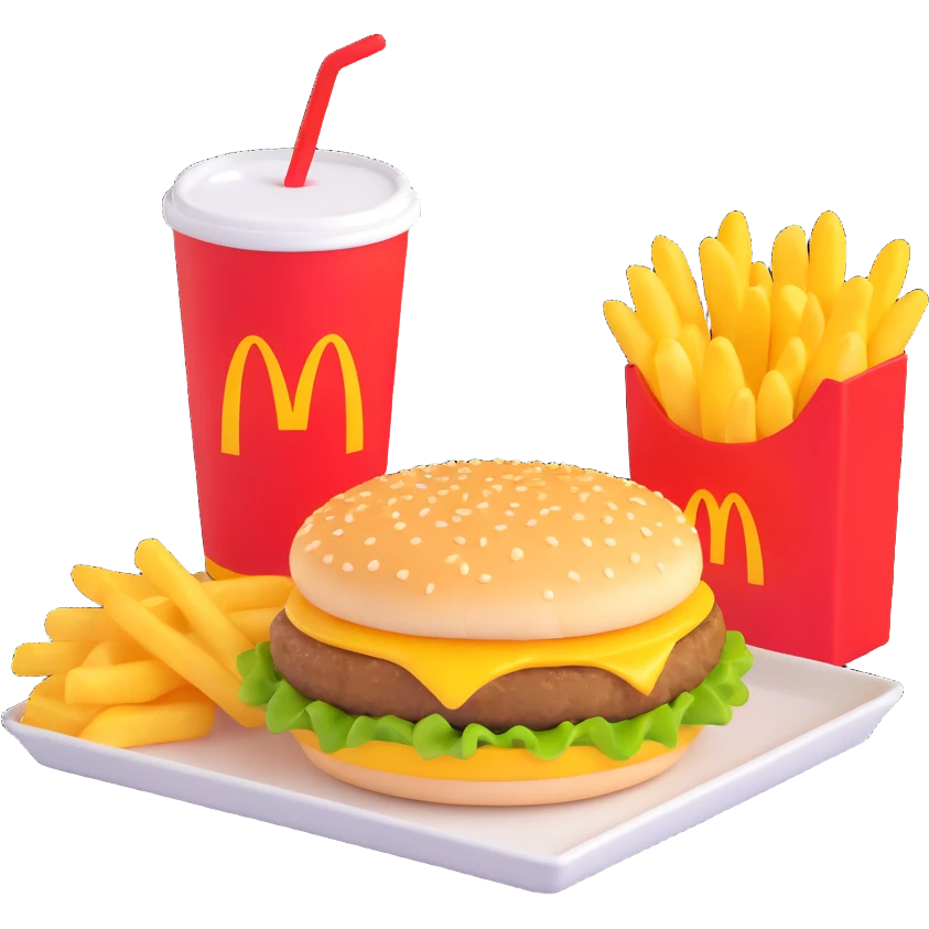 1990’s McDonald’s meal emoji