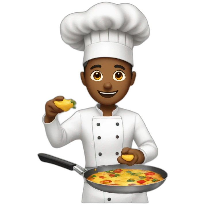 cooking for friend emoji