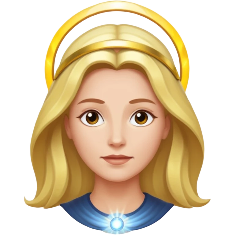 Rhonda McGibbon with halo emoji