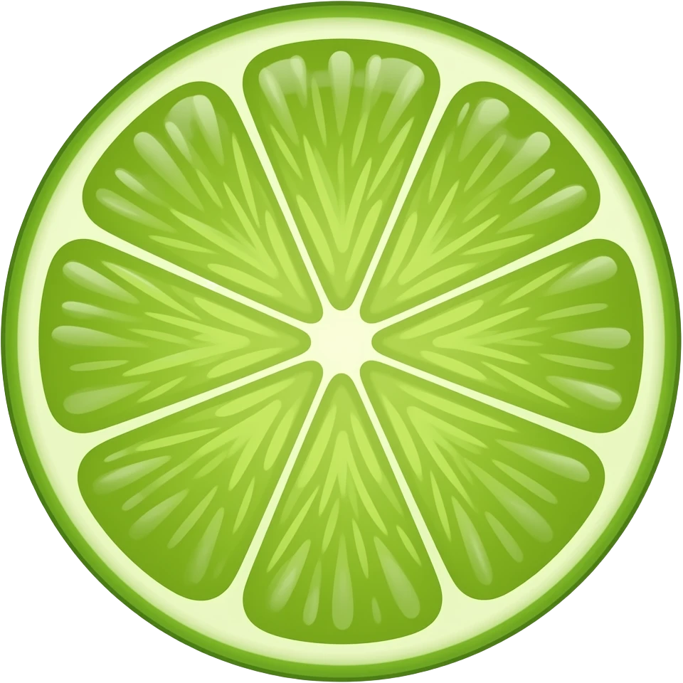 Full lime emoji