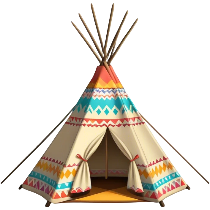 Teepee emoji