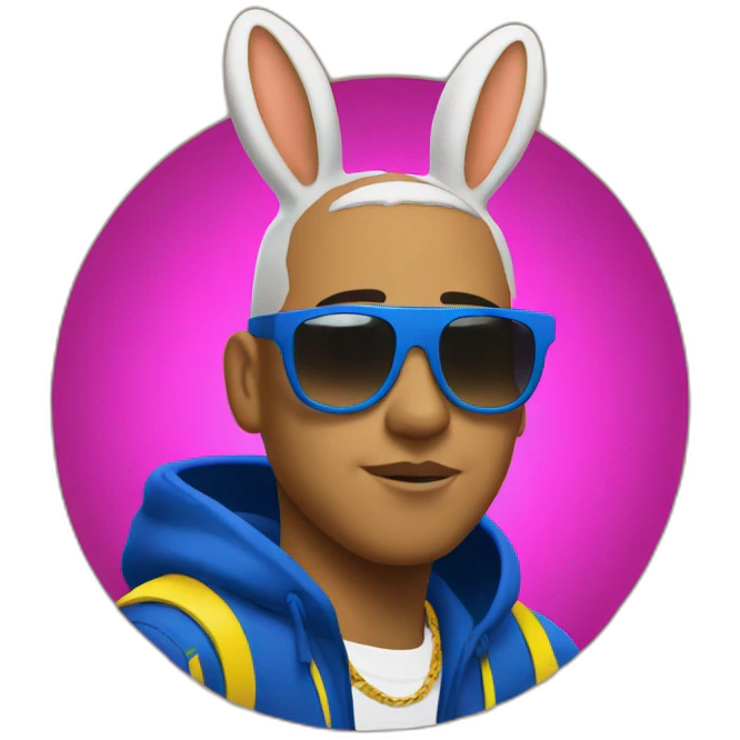 bad bunny reggaeton emoji