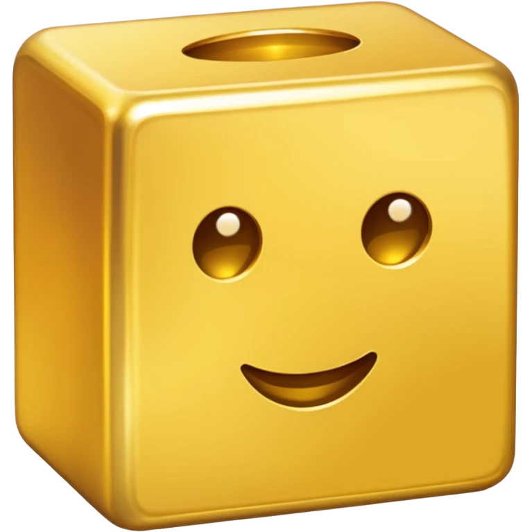 Gold block emoji