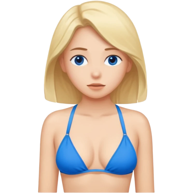 Boobies hiding single person  emoji