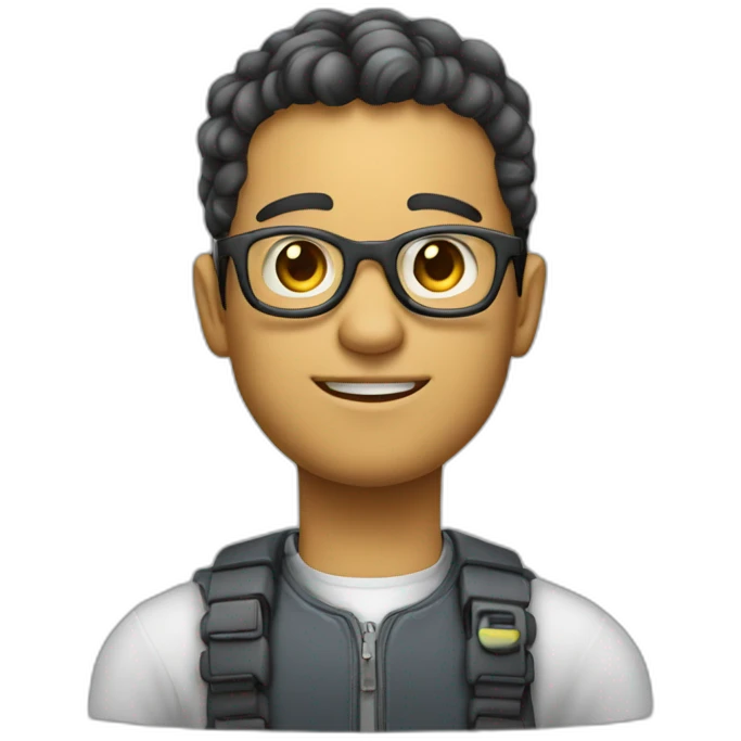 Mirko.ai, the AI Software Engineer – make him a young smart engineer – thats like the robot, but more friendly looking. emoji