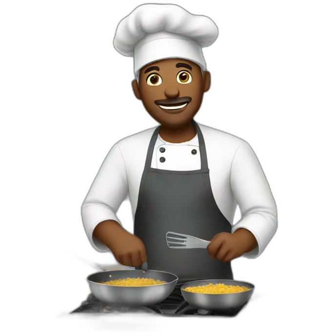 cooking man emoji